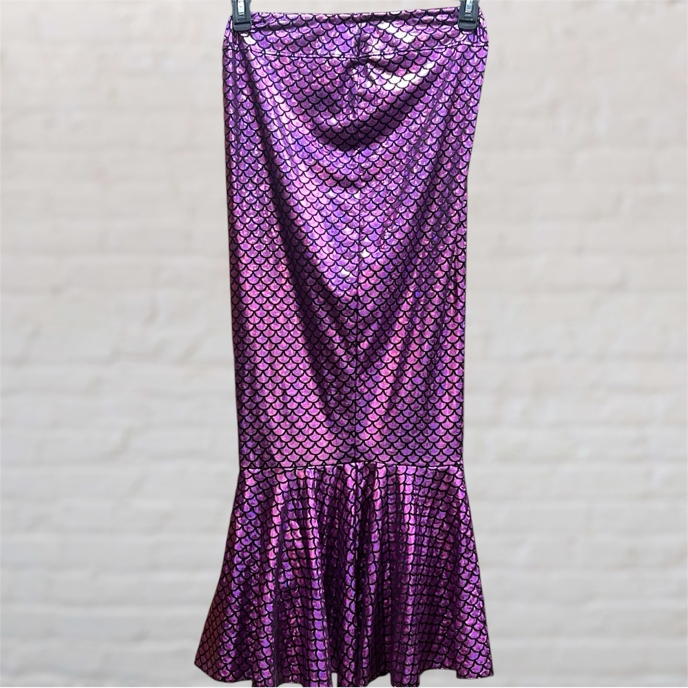 Metallic Pink Adult Mermaid Skirt